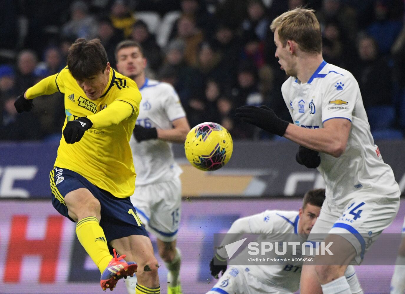 Russia Soccer Premier-League Dynamo - Rostov