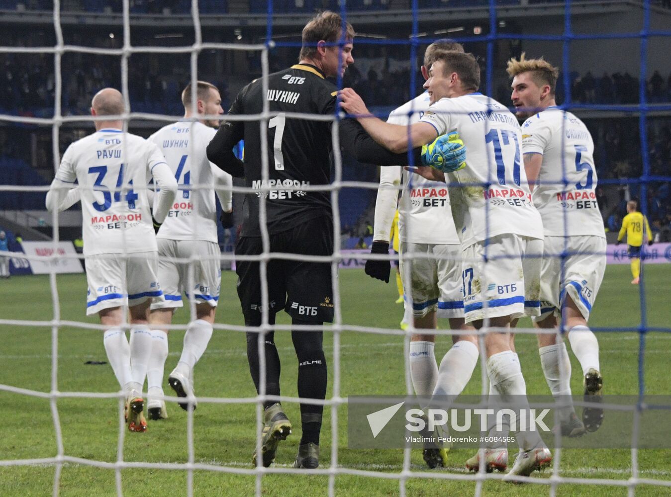 Russia Soccer Premier-League Dynamo - Rostov