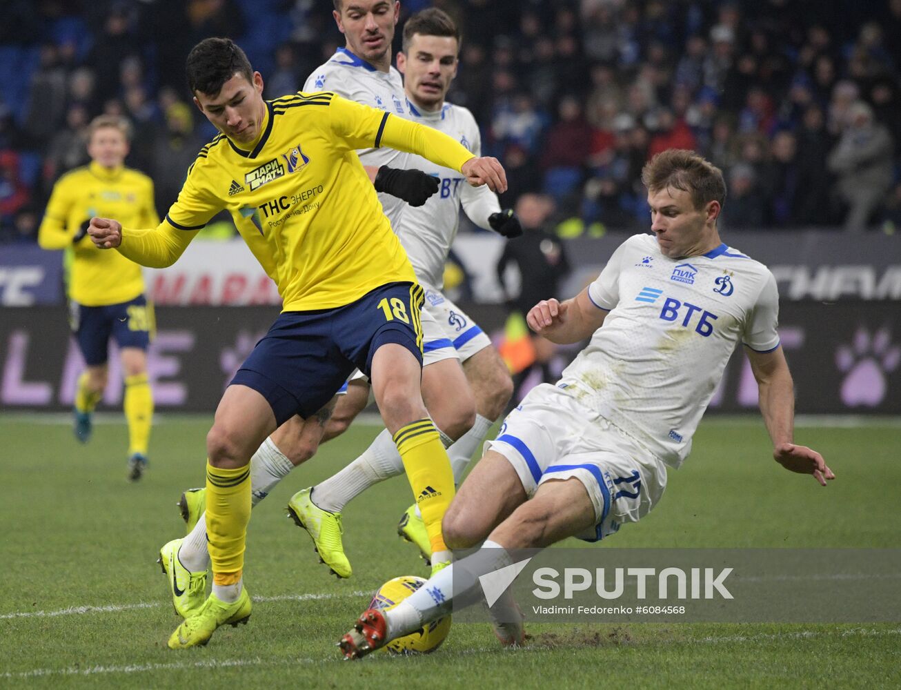 Russia Soccer Premier-League Dynamo - Rostov