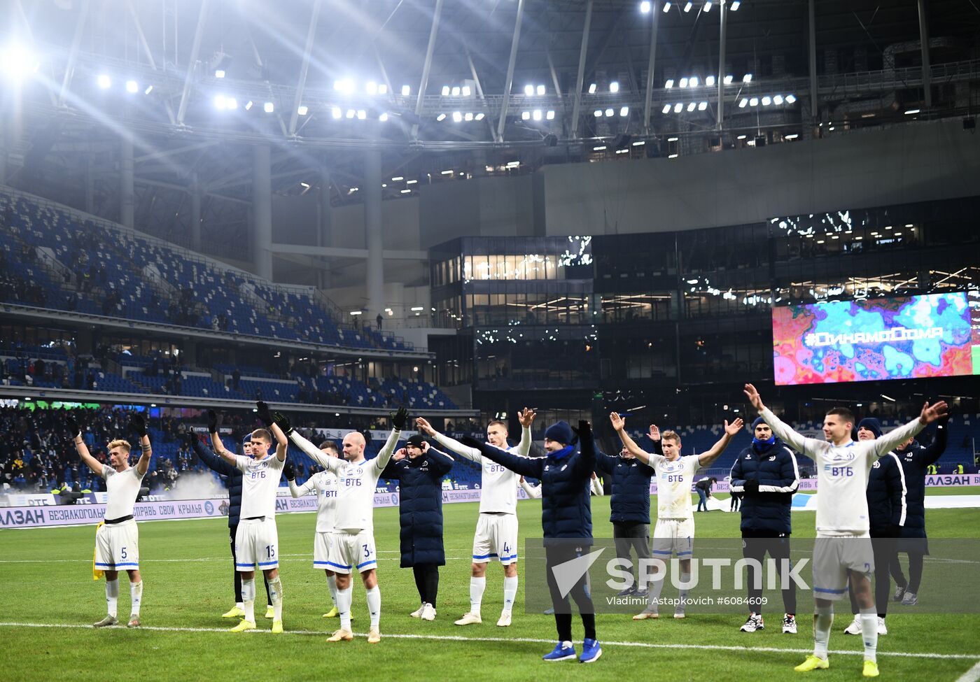 Russia Soccer Premier-League Dynamo - Rostov