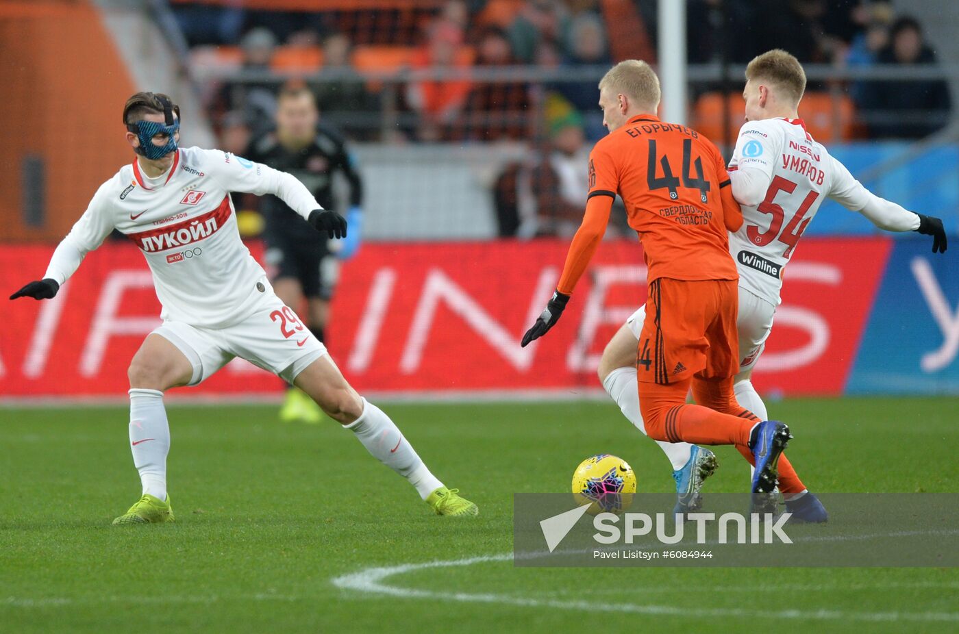 Russia Soccer Premier-League Ural - Spartak