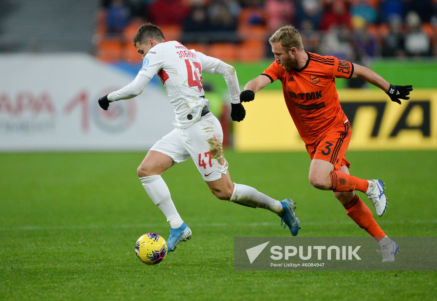 Russia Soccer Premier-League Ural - Spartak