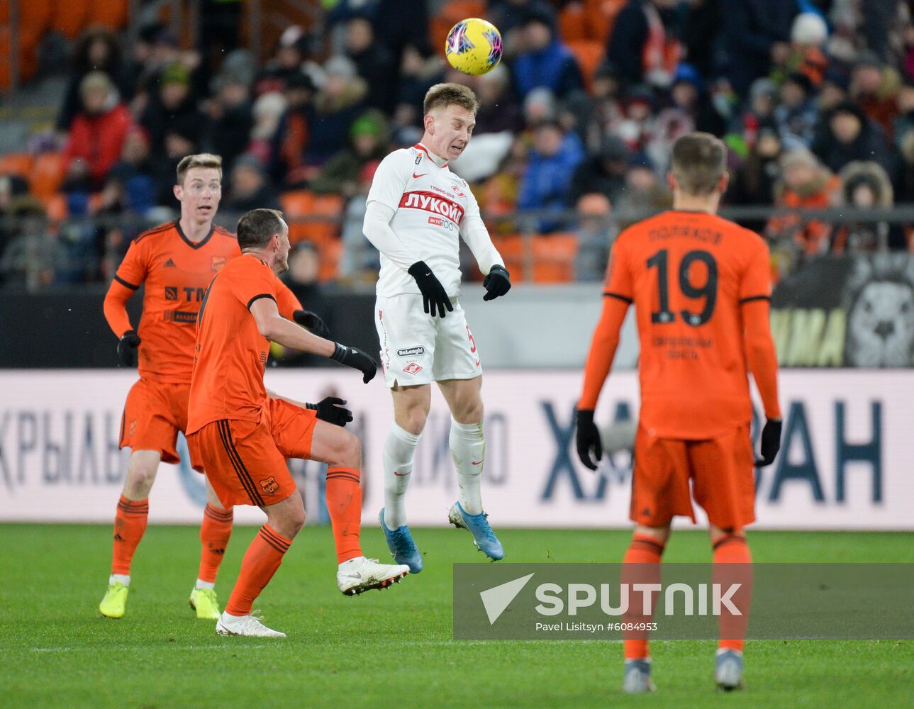Russia Soccer Premier-League Ural - Spartak