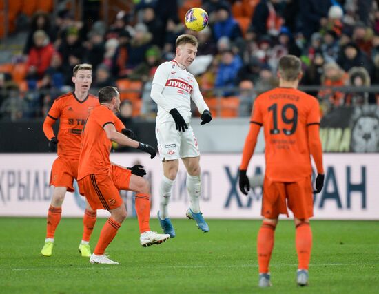 Russia Soccer Premier-League Ural - Spartak