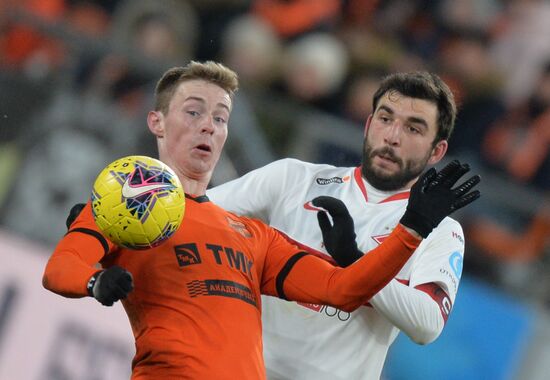 Russia Soccer Premier-League Ural - Spartak