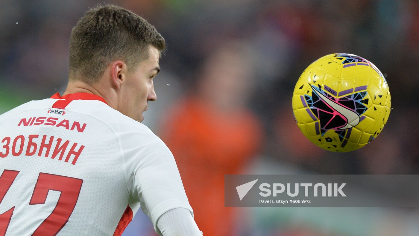 Russia Soccer Premier-League Ural - Spartak