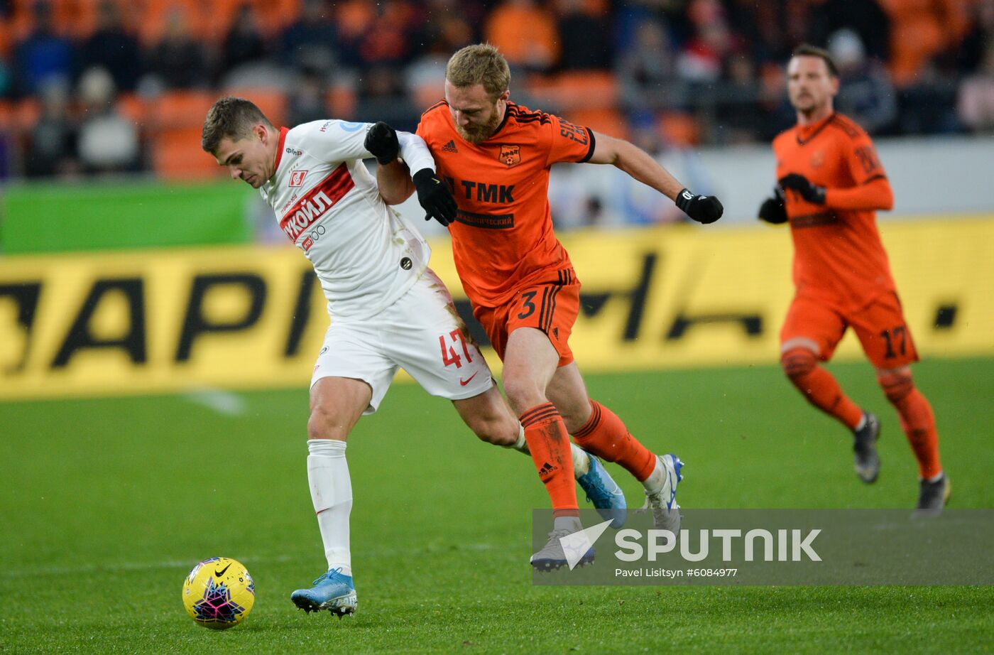 Russia Soccer Premier-League Ural - Spartak
