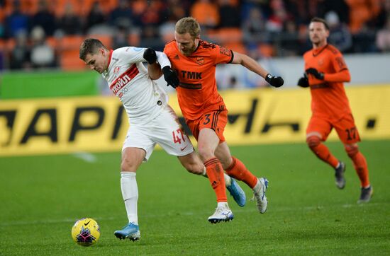 Russia Soccer Premier-League Ural - Spartak