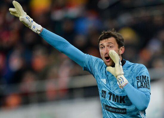 Russia Soccer Premier-League Ural - Spartak