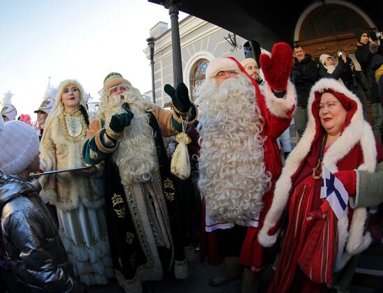 Russia New Year Preparations