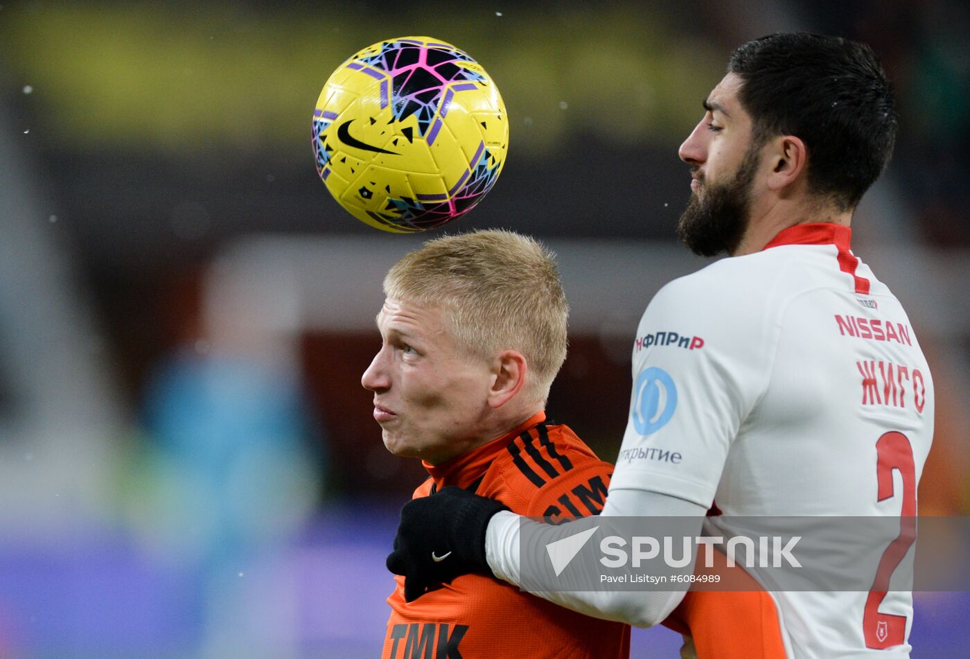 Russia Soccer Premier-League Ural - Spartak