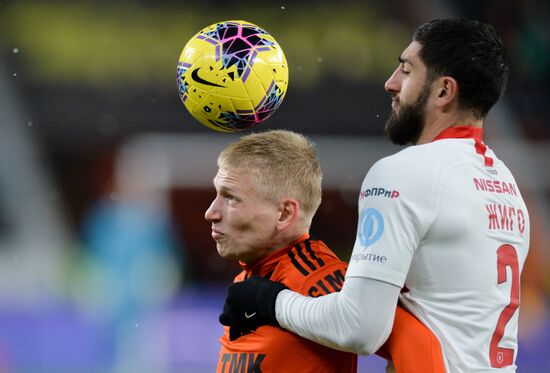 Russia Soccer Premier-League Ural - Spartak