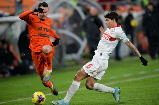 Russia Soccer Premier-League Ural - Spartak