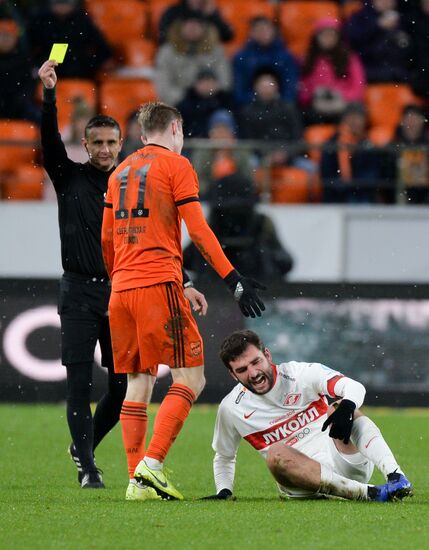 Russia Soccer Premier-League Ural - Spartak