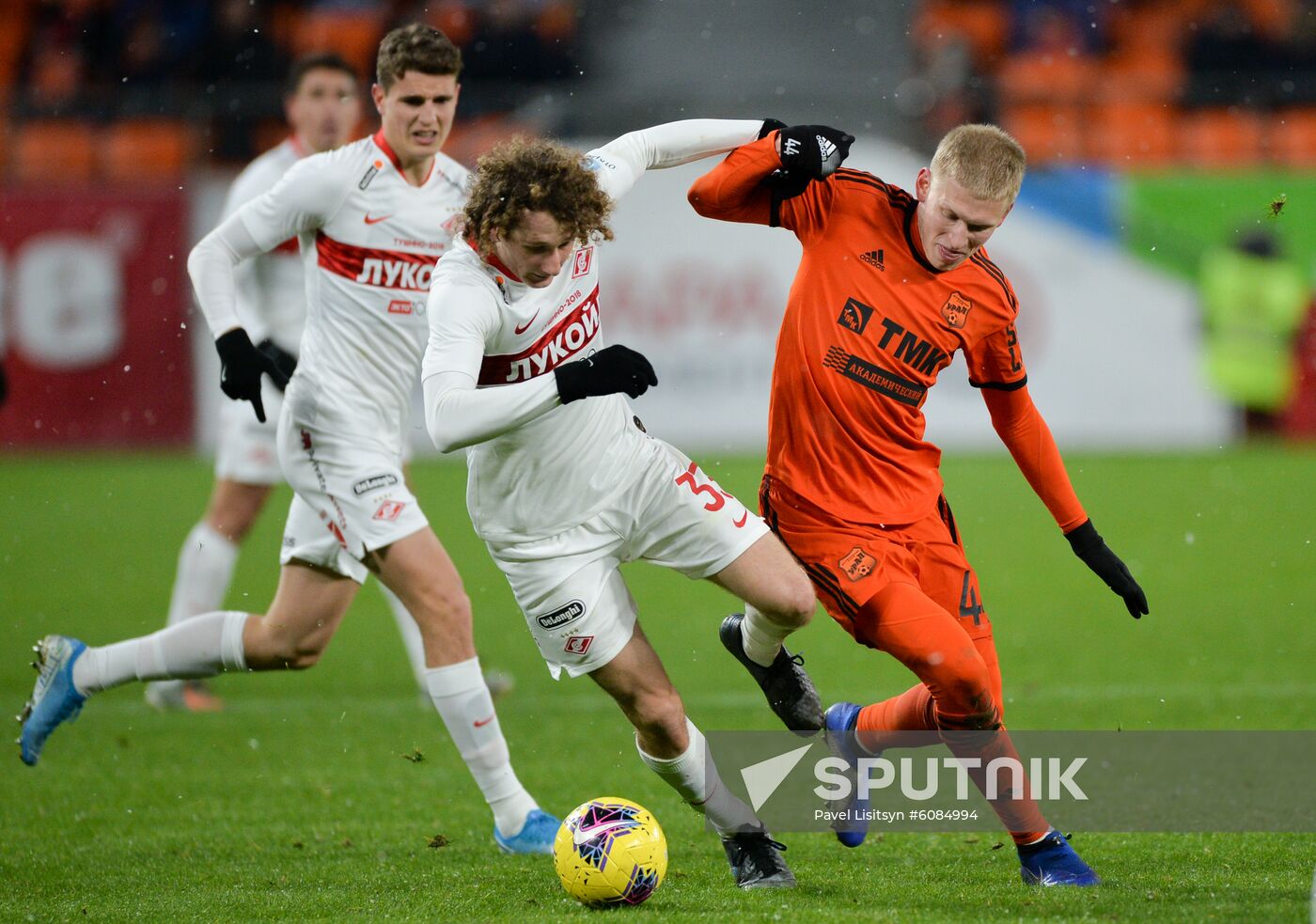 Russia Soccer Premier-League Ural - Spartak