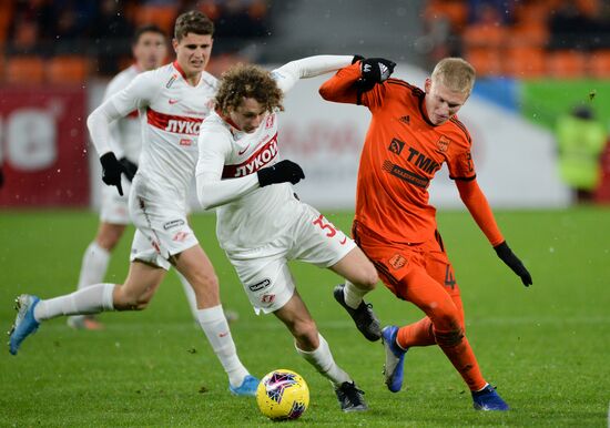 Russia Soccer Premier-League Ural - Spartak