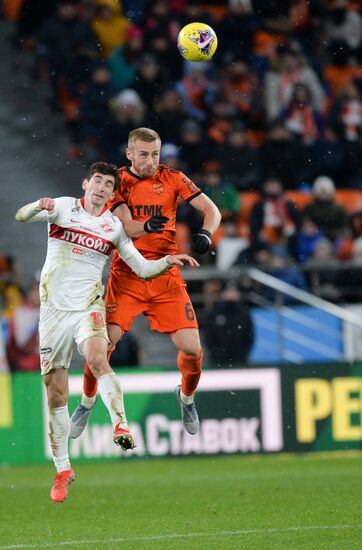 Russia Soccer Premier-League Ural - Spartak