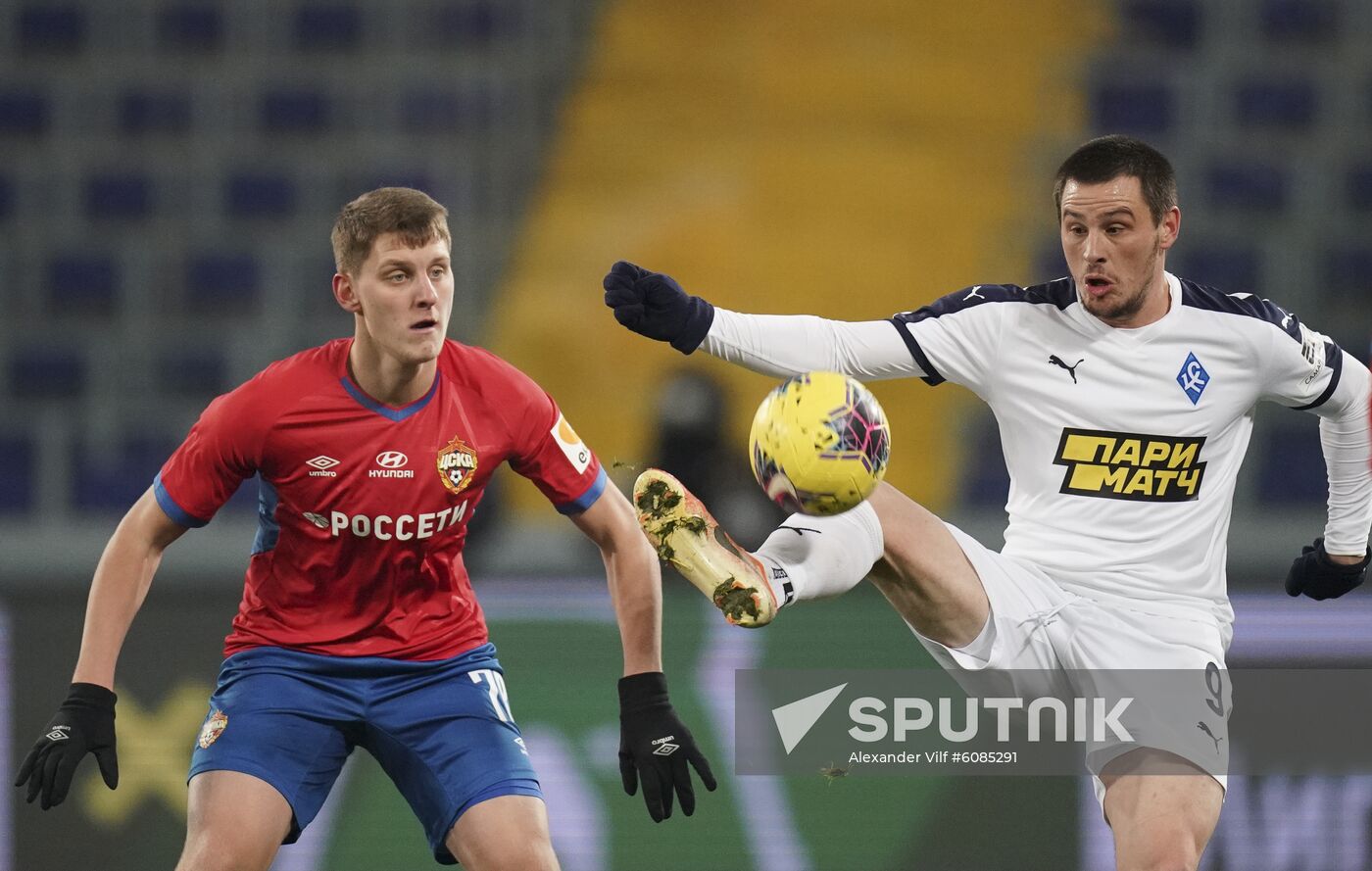Russia Soccer Premier-League CSKA - Krylya Sovetov