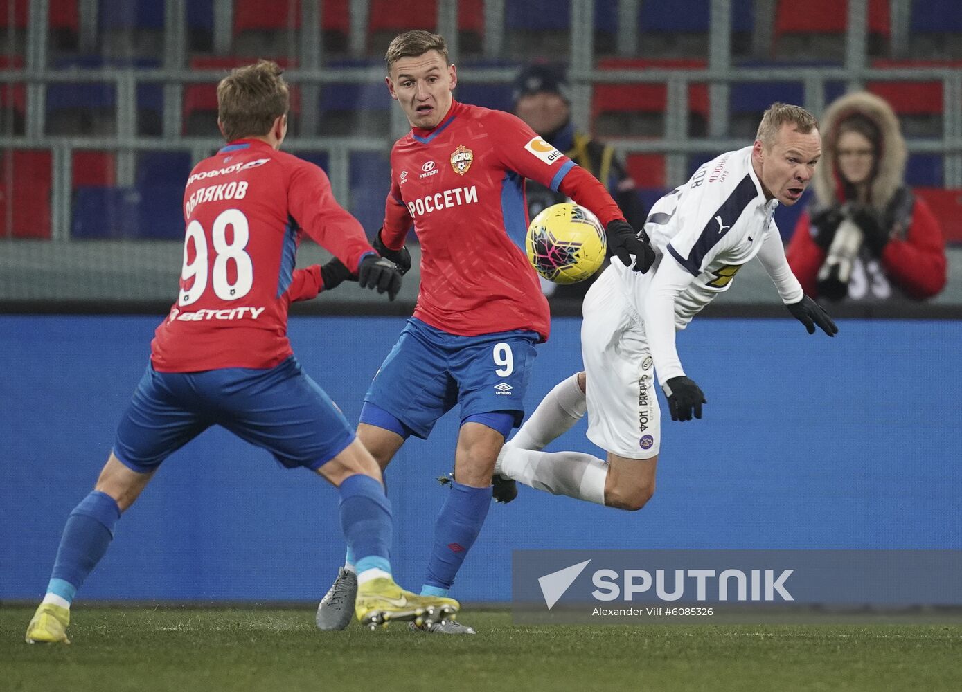 Russia Soccer Premier-League CSKA - Krylya Sovetov