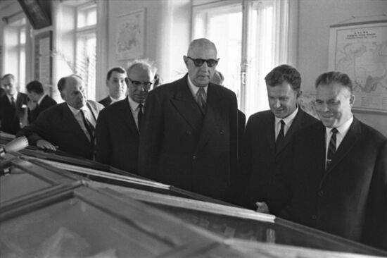 President of France Charles de Gaulle visits USSR