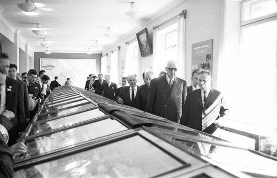 President of France Charles de Gaulle visits USSR