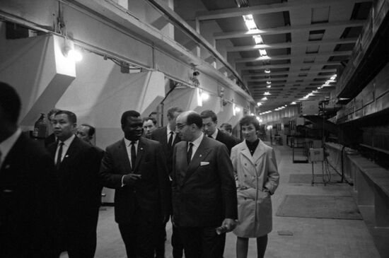 Foreign diplomats visits USSR