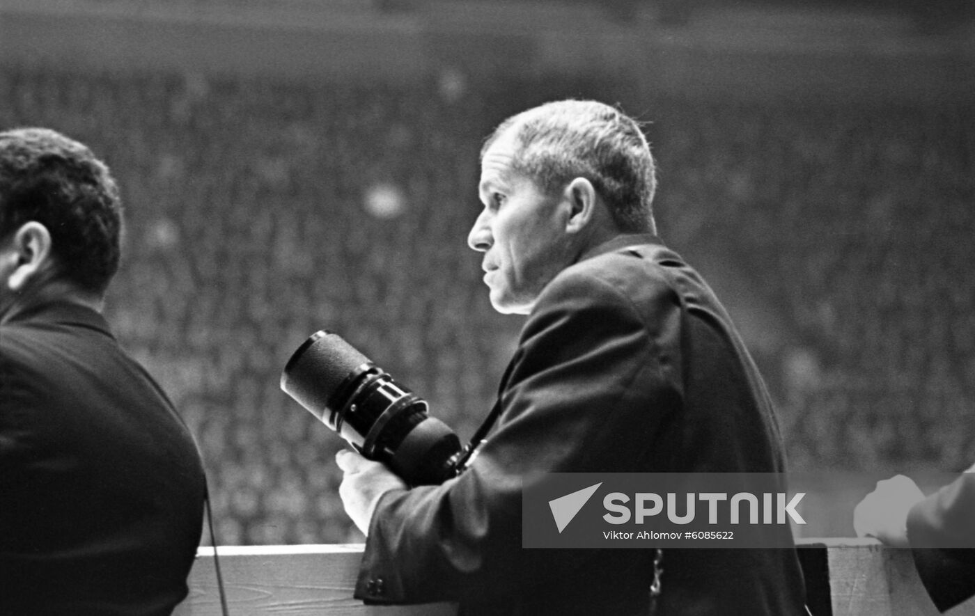Sports photo correspondent Alexei Khomich