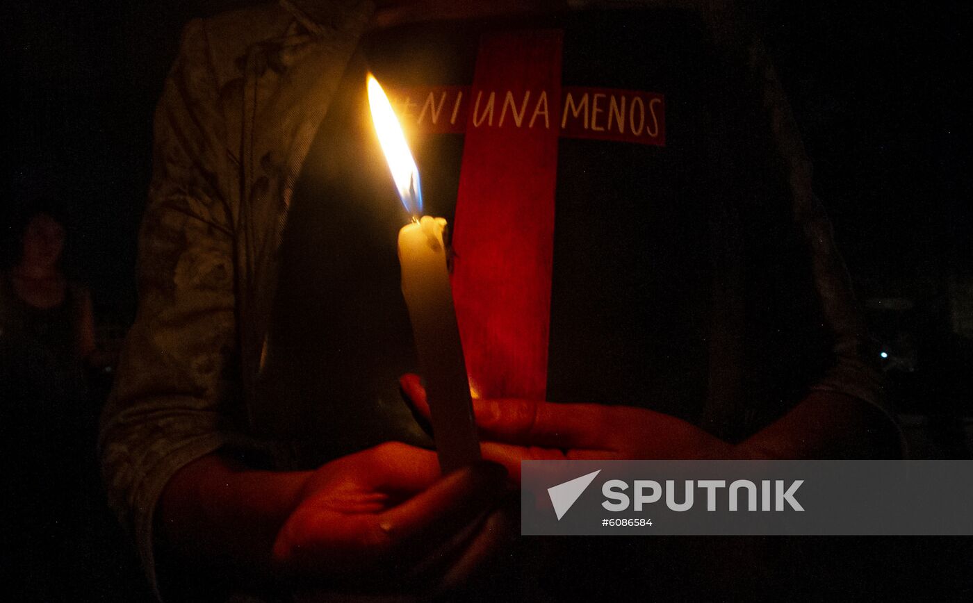 Mexico Violence Against Women Rally