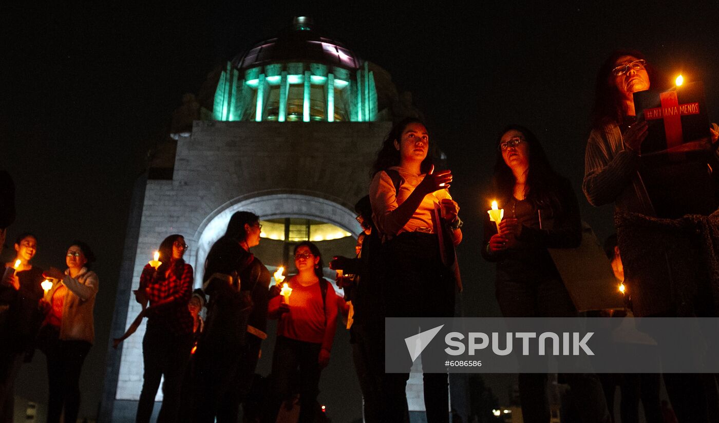 Mexico Violence Against Women Rally