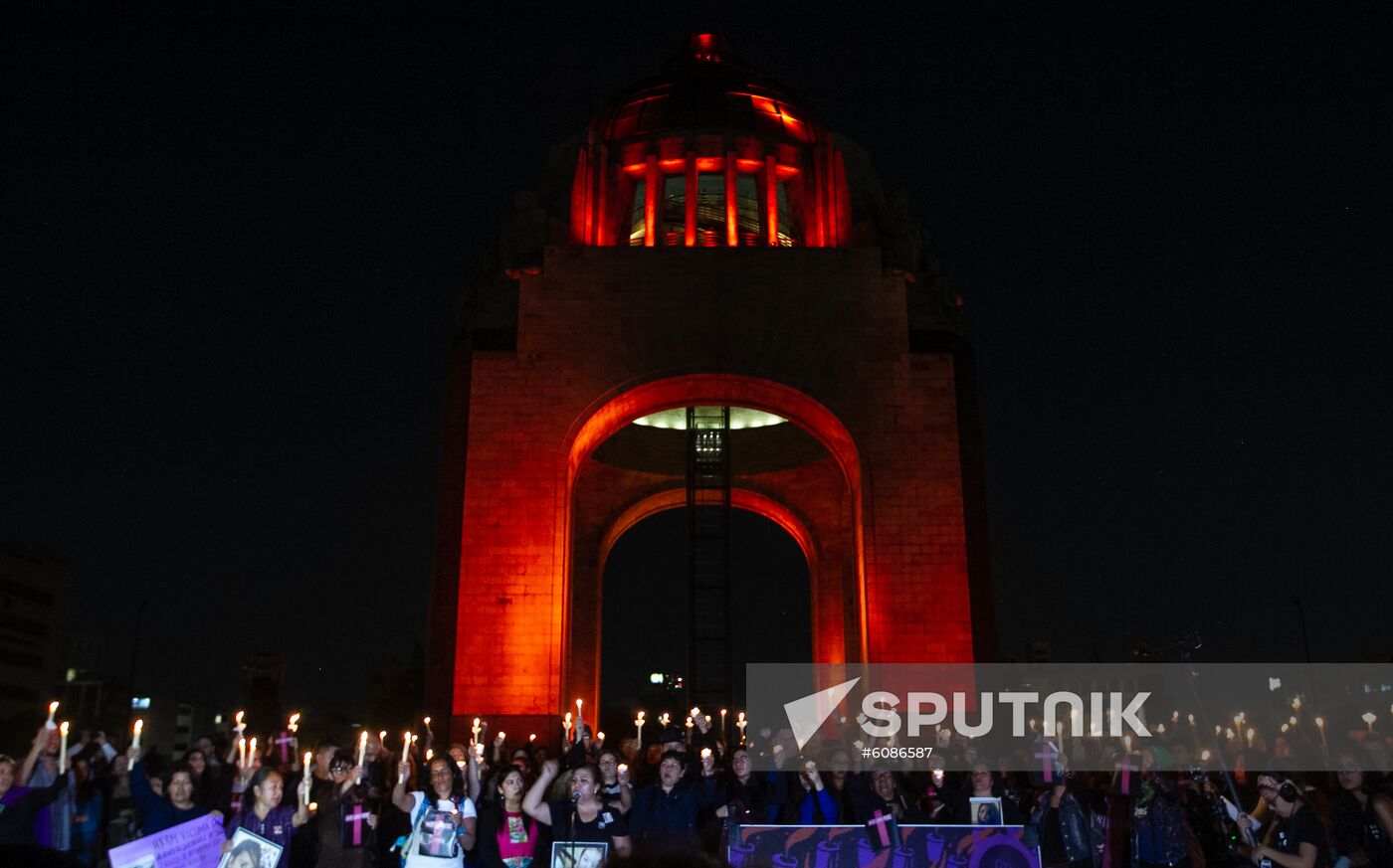 Mexico Violence Against Women Rally