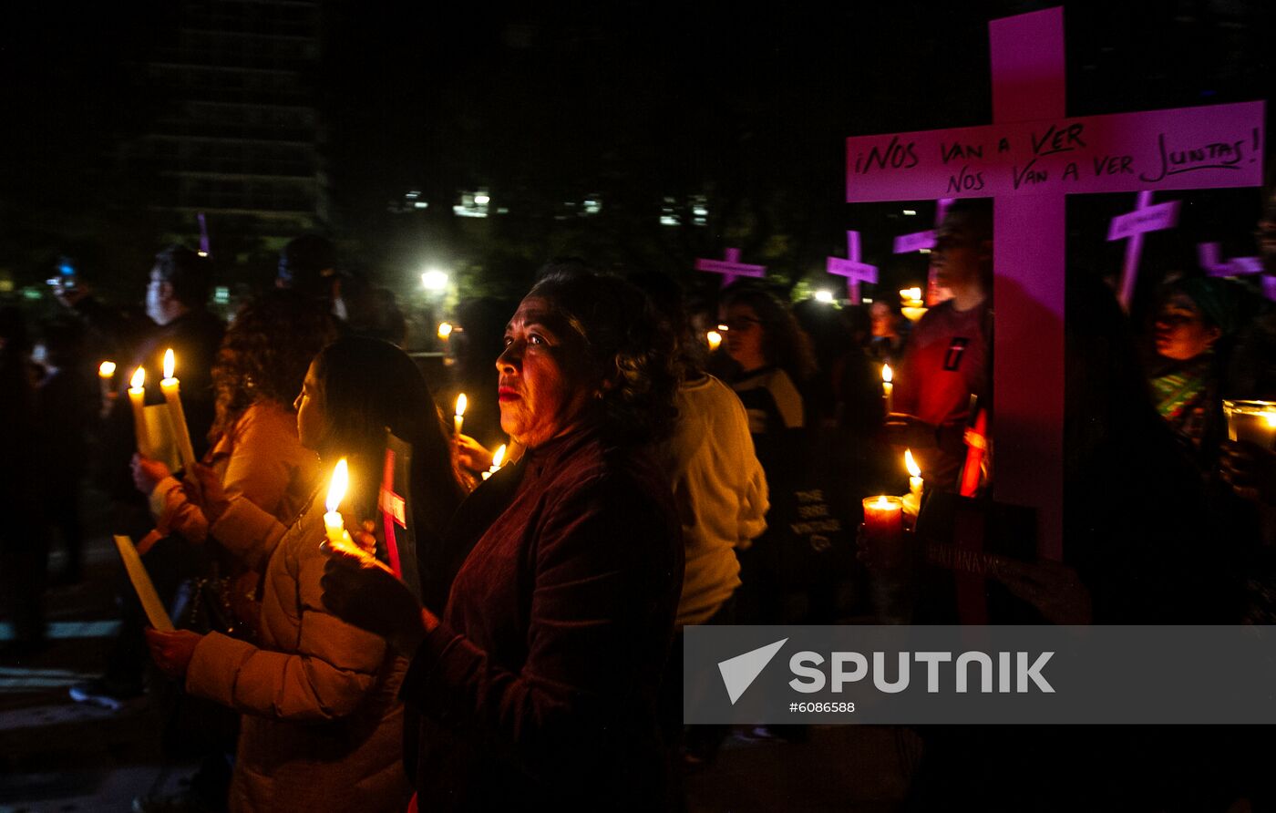 Mexico Violence Against Women Rally