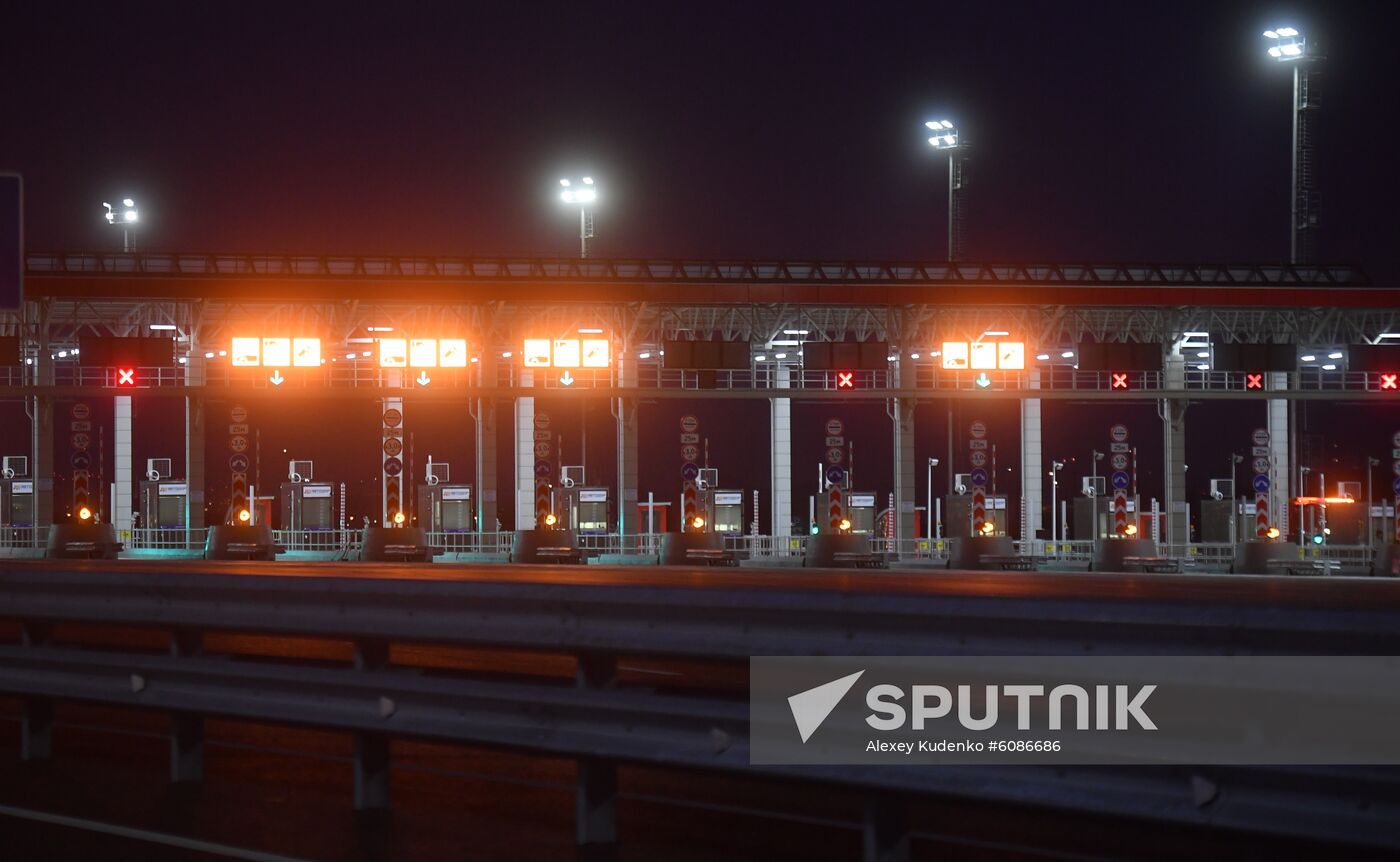 Russia Moscow St. Petersburg Highway
