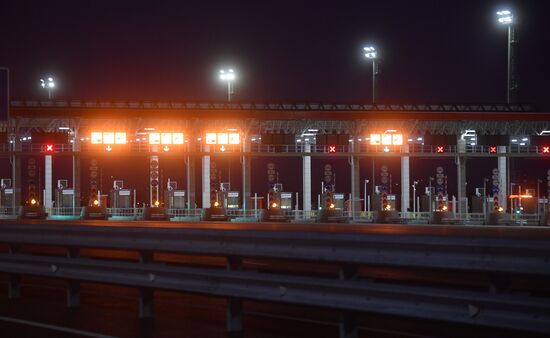 Russia Moscow St. Petersburg Highway