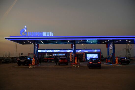 Russia Moscow St. Petersburg Highway