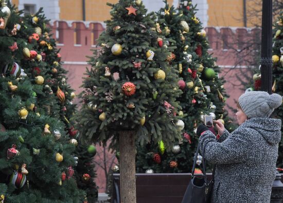 Russia New Year Preparations