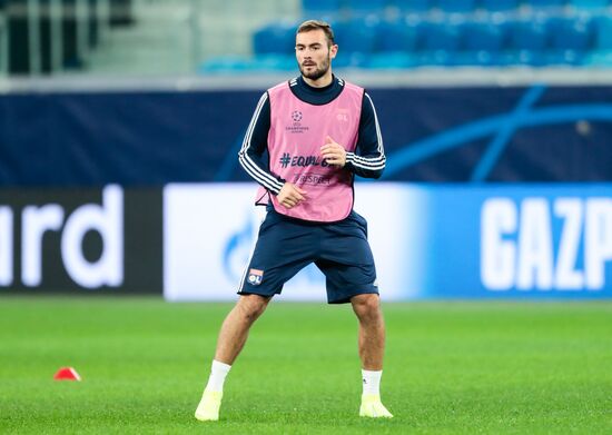 Russia Soccer Champions League Olympique Lyonnais