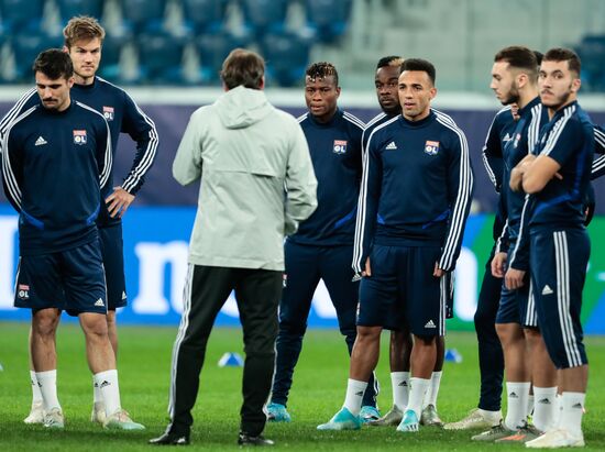 Russia Soccer Champions League Olympique Lyonnais