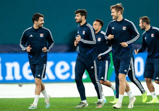 Russia Soccer Champions League Olympique Lyonnais