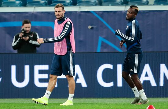 Russia Soccer Champions League Olympique Lyonnais