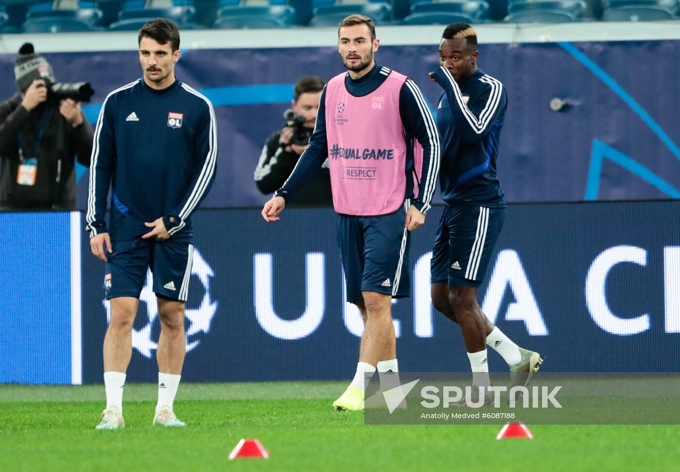 Russia Soccer Champions League Olympique Lyonnais