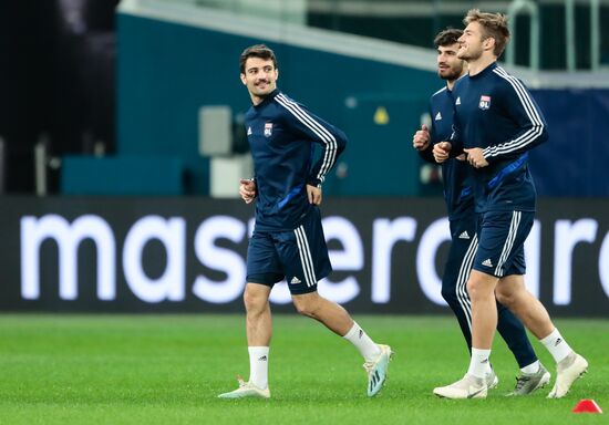 Russia Soccer Champions League Olympique Lyonnais