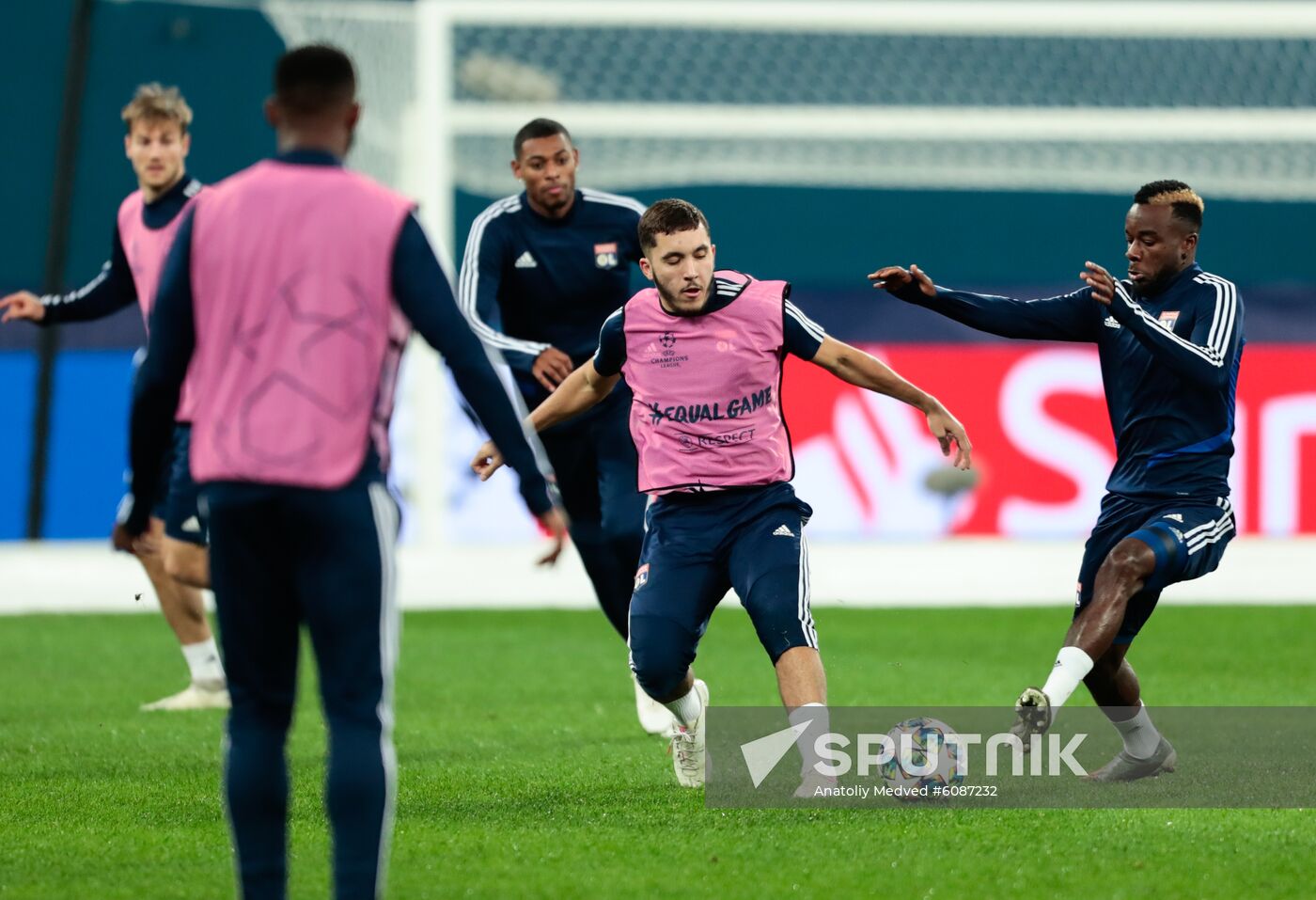 Russia Soccer Champions League Olympique Lyonnais