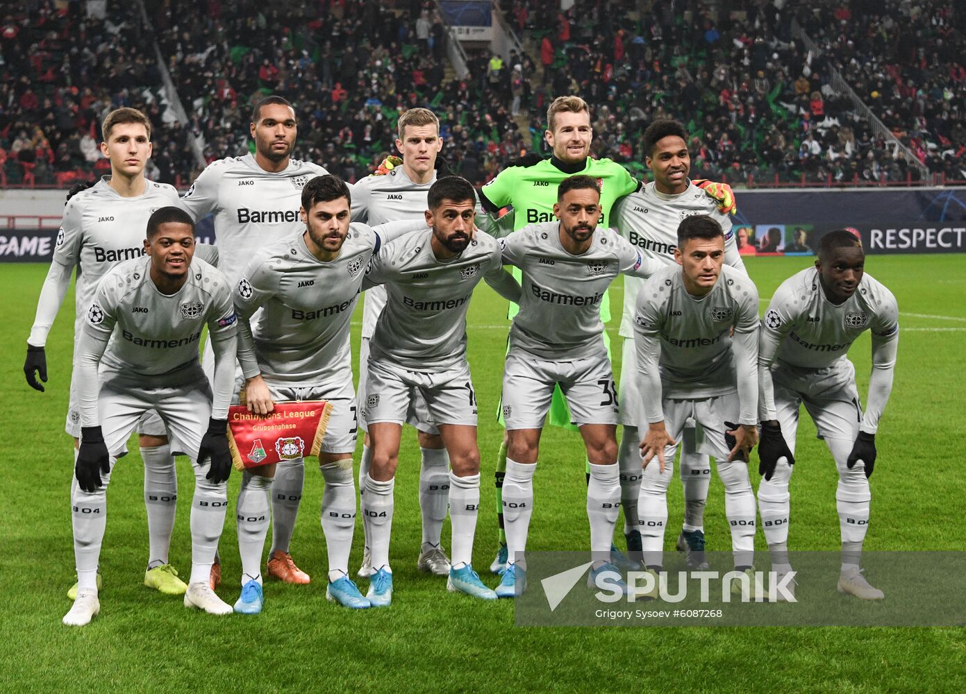 Russia Soccer Champions League Lokomotiv - Bayer 04