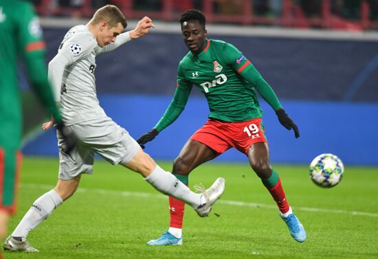 Russia Soccer Champions League Lokomotiv - Bayer 04 