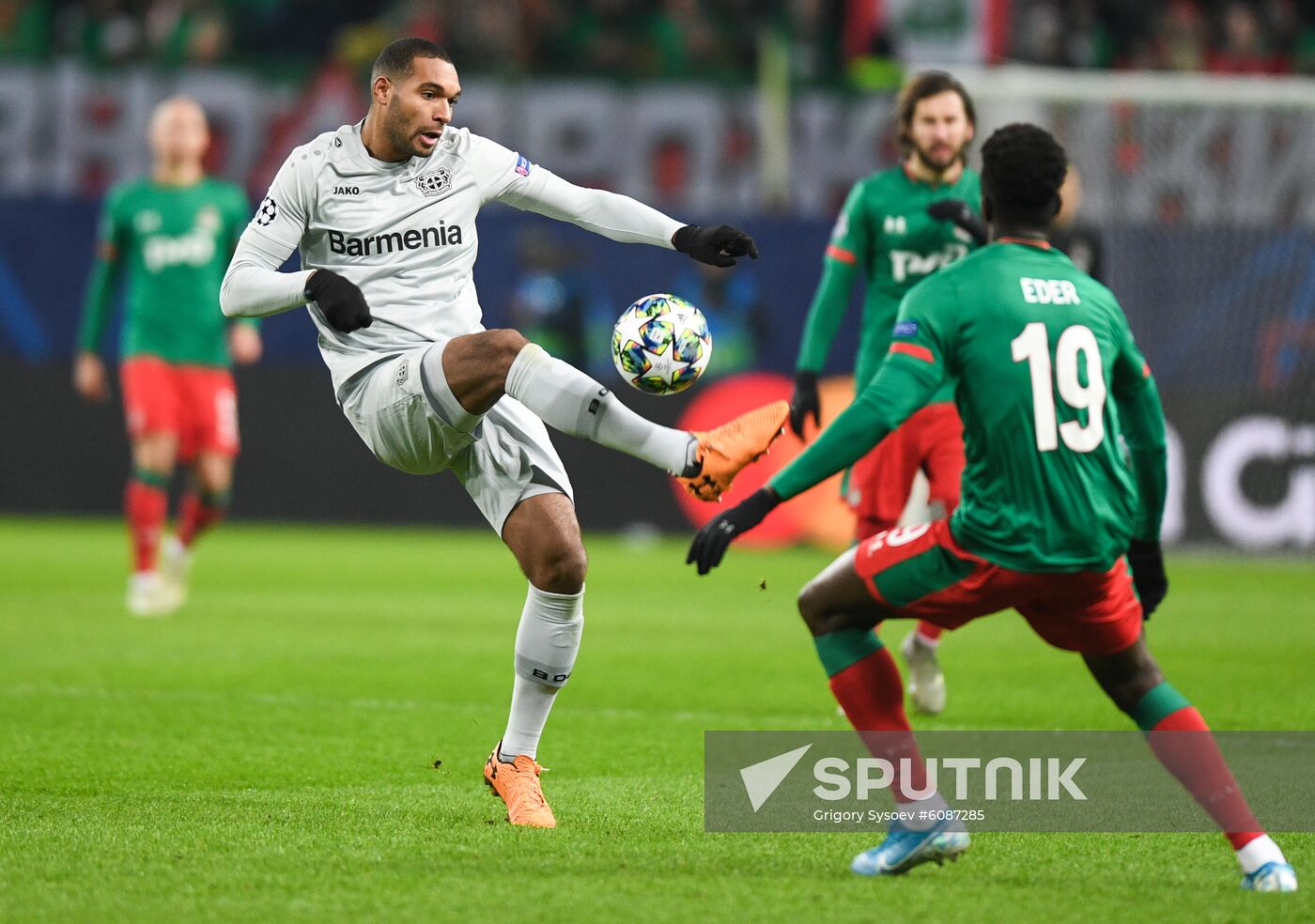 Russia Soccer Champions League Lokomotiv - Bayer 04