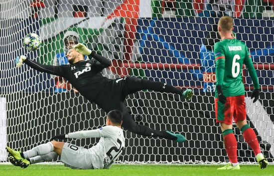 Russia Soccer Champions League Lokomotiv - Bayer 04 