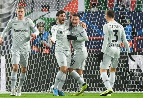 Russia Soccer Champions League Lokomotiv - Bayer 04 