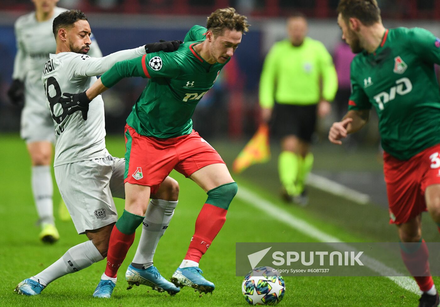 Russia Soccer Champions League Lokomotiv - Bayer 04