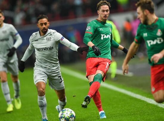Russia Soccer Champions League Lokomotiv - Bayer 04 