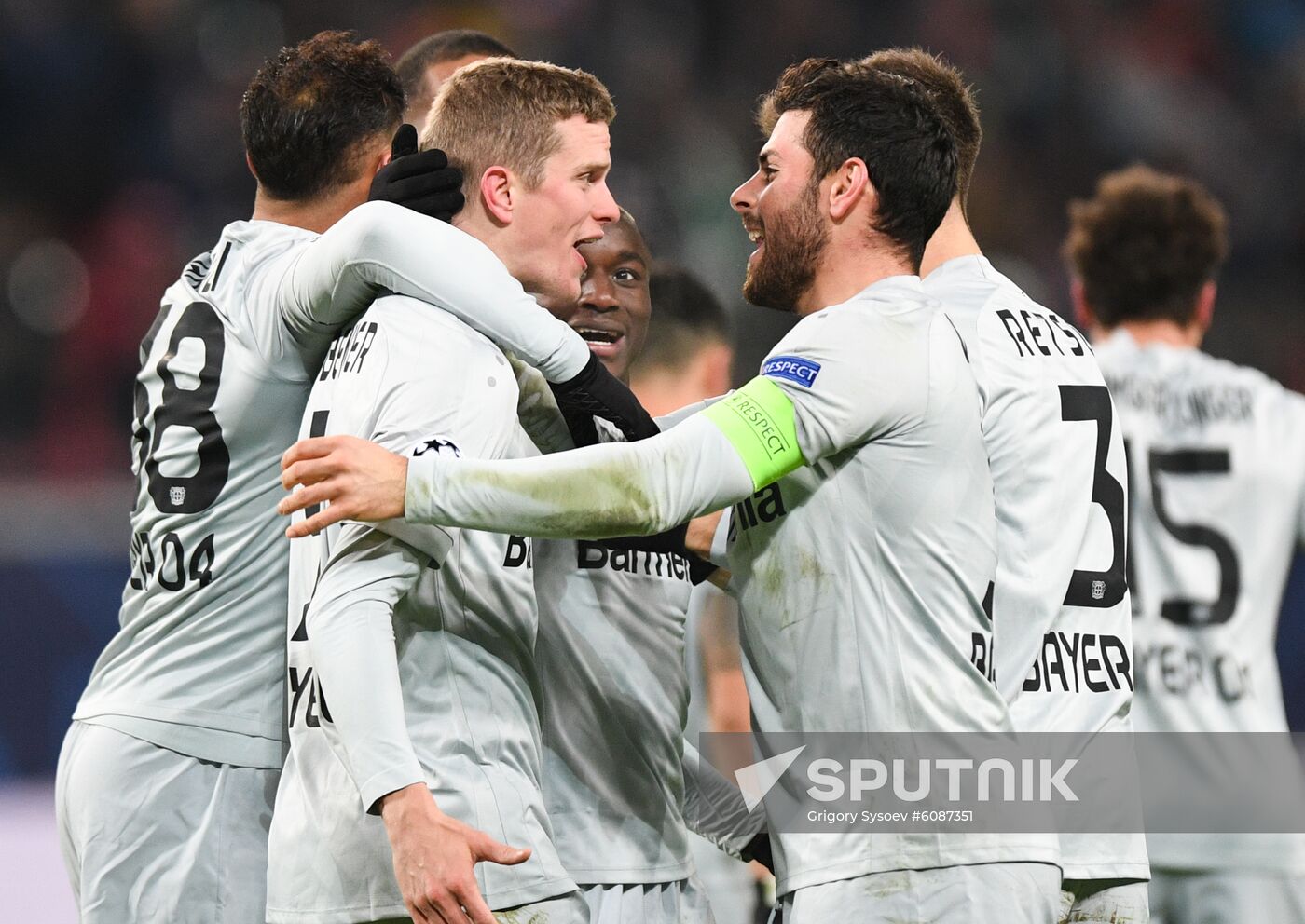 Russia Soccer Champions League Lokomotiv - Bayer 04